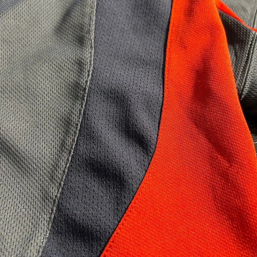 MLB True Fan Washington Nationals Gray/Charcoal Black Red Tracker Insignia Polo - Picture 7 of 9